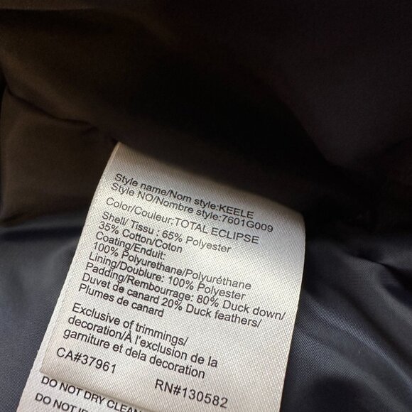 Woods Men's Keele Down Insulated Bomber Jacket Size M - Picture 4 of 8